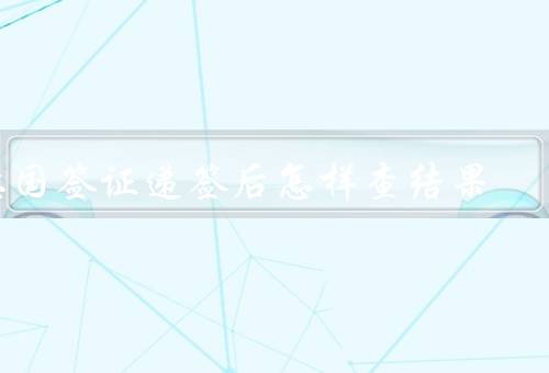 德国签证递签后怎样查结果（方式、时间、注意事项）