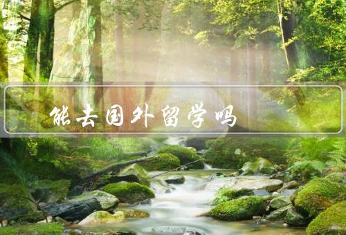 专科能去国外留学吗（限制、机会、提升机会方法）
