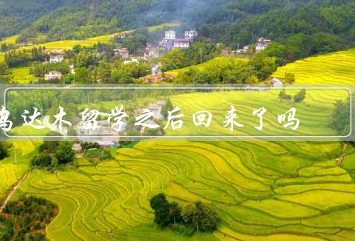 乌达木留学之后回来了吗（留学经历、学成归国、回国感受）