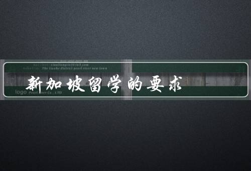 新加坡留学的要求（申请条件、签证申请、学习和生活）