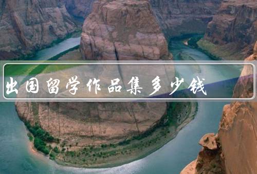 出国留学作品集多少钱，费用构成、价格范围、节约费用的方法