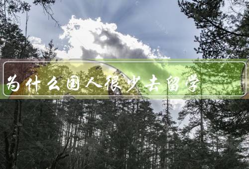 为什么国人很少去俄罗斯留学（语言障碍、缺乏高质量的留学资源）