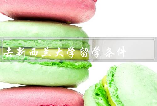 去新西兰大学留学条件，申请条件、签证要求、经济能力