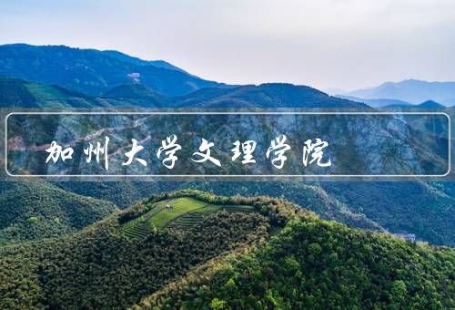 加州大学文理学院（历史背景、特色和优势、学术研究和教学水平）