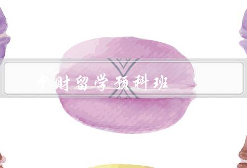 中财留学预科班，课程设置／师资力量／留学支持服务