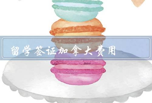 留学签证加拿大费用，办理签证费用、学习费用、其他费用