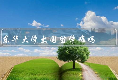 东华大学出国留学难吗，申请条件／经济压力／文化适应