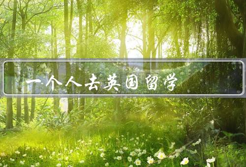 一个人去英国留学（准备出发、适应新环境、独立生活）