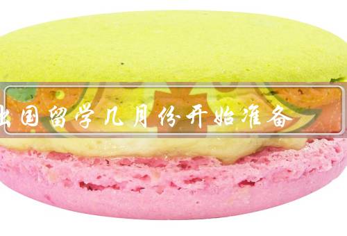 出国留学几月份开始准备，准备材料／语言能力提升
