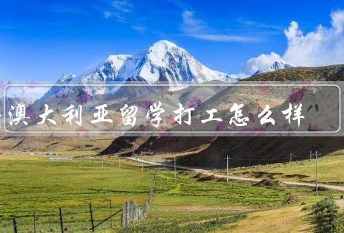 去澳大利亚留学打工怎么样，就业机会、学业压力、社交与文化体验