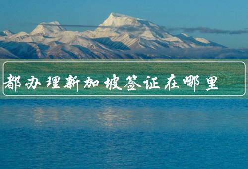 成都办理新加坡签证在哪里（地点／流程／注意事项）