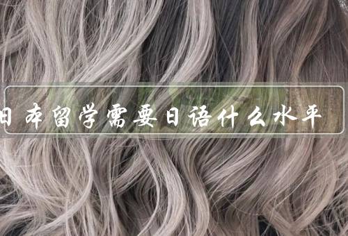 去日本留学需要日语什么水平，水平要求／学习方法／考试与证书