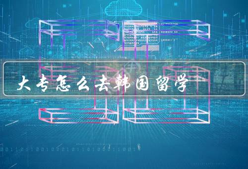 大专怎么去韩国留学（选择留学项目和学校、准备相关材料）