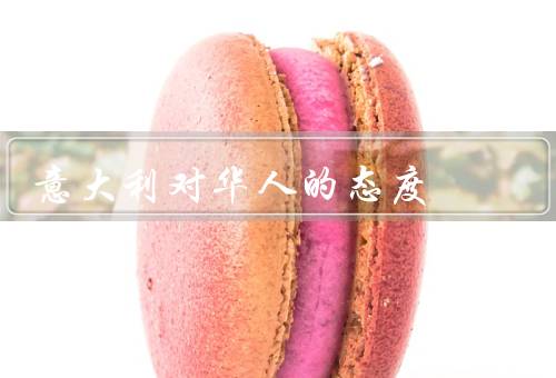 意大利对华人的态度，历史背景、社会认同、政治环境