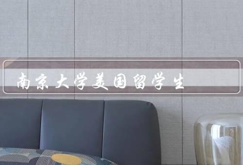 南京大学美国留学生，留学生数量／学习环境／交流与合作