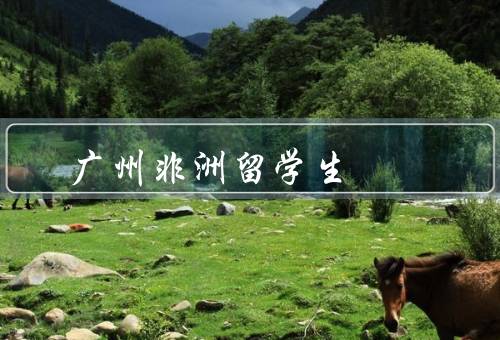 广州非洲留学生