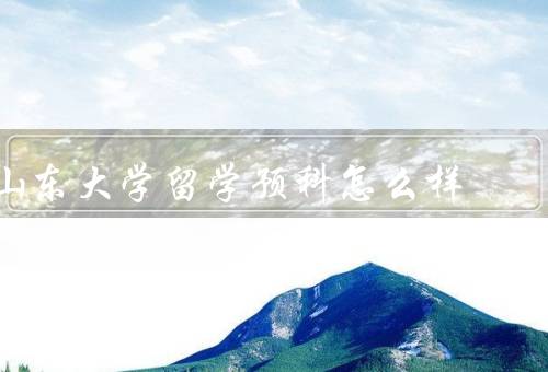 山东大学留学预科怎么样（教学质量／课程设置／生活环境）