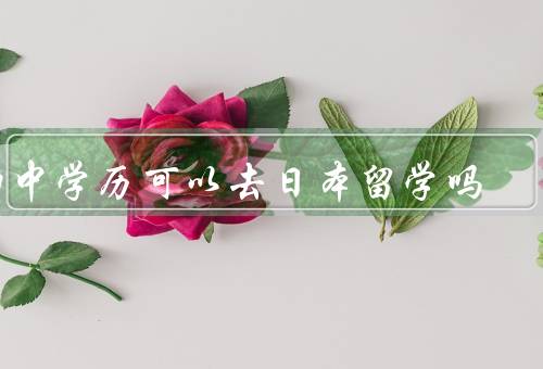 初中学历可以去日本留学吗，日本留学的基本要求／其他途径