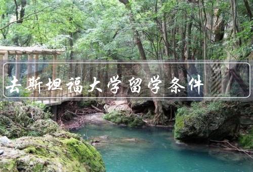 去斯坦福大学留学条件，申请流程／学术要求／语言要求