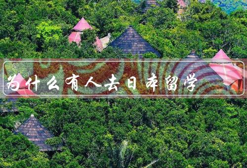 为什么有人去日本留学（就业机会、教育质量、文化体验）