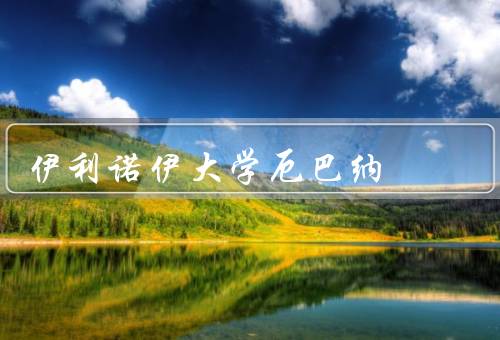 伊利诺伊大学厄巴纳，学术实力强／国际化程度高／良好的校园环境