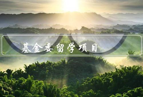 国家基金委留学项目（项目目的、申请条件、受益人）