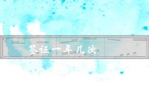 签证一年几次