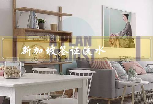 新加坡签证流水，在线申请／缴费和预约／递交申请和面谈