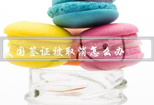 美国签证被取消怎么办（被取消签证后的第一步、寻求专业帮助）