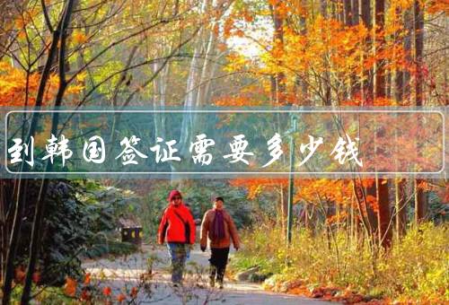 到韩国签证需要多少钱，签证申请费、其他费用、经济能力证明