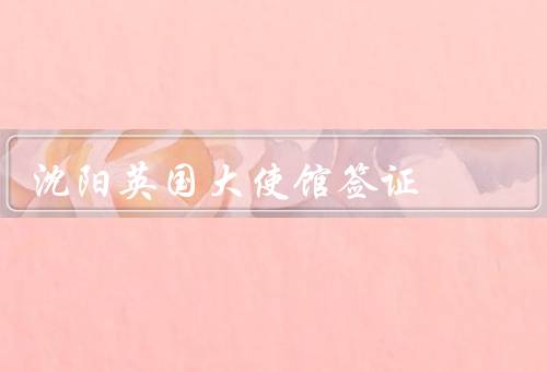 沈阳英国大使馆签证中心（办理流程／所需材料／常见问题解答）