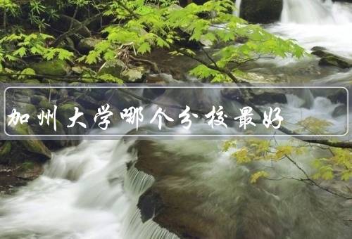 加州大学哪个分校最好，伯克利分校、洛杉矶分校、圣地亚哥分校