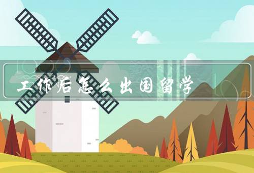 工作后怎么出国留学（提前规划／寻找合适的机会／平衡工作和留学）
