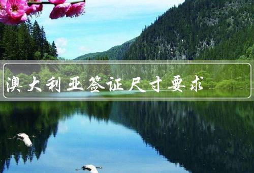 澳大利亚签证照片尺寸要求，澳大利亚签证尺寸要求／质量要求