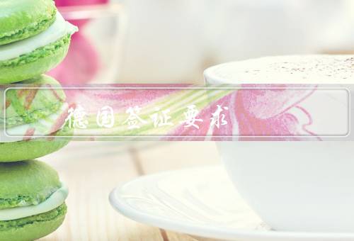 德国签证照片要求，尺寸和规格、质量要求、服装要求