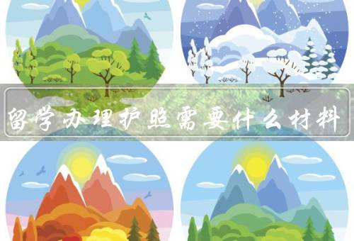 出国留学办理护照需要什么材料（护照申请表、身份证及复印件）