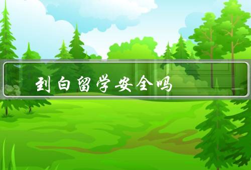 到白俄罗斯留学安全吗（社会治安、政治稳定、文化适应）