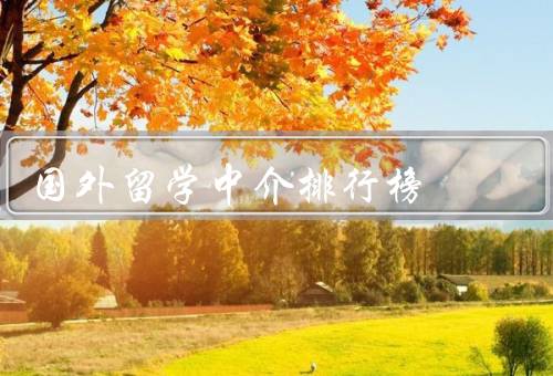 国外留学中介排行榜（综合排名、申请指导、服务质量）