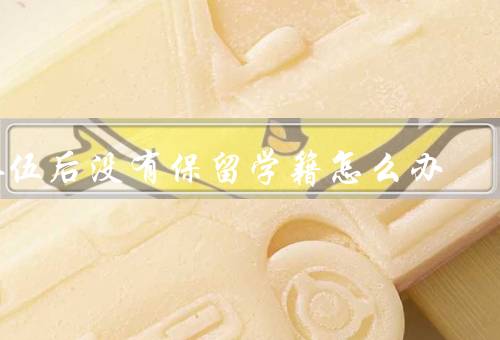 入伍后没有保留学籍怎么办（自学成才、利用军队资源）