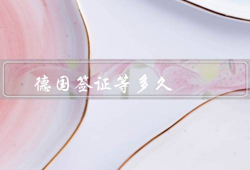 德国签证等多久，德国签证的类型／申请地点的影响