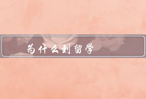 为什么到香港留学（香港的优质教育资源／国际化的学习环境）