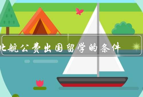 北航公费出国留学的条件（条件、流程、资助额度）