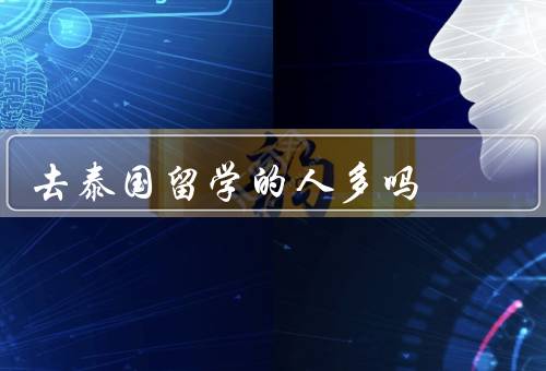 去泰国留学的人多吗