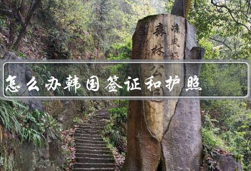 怎么办韩国签证和护照