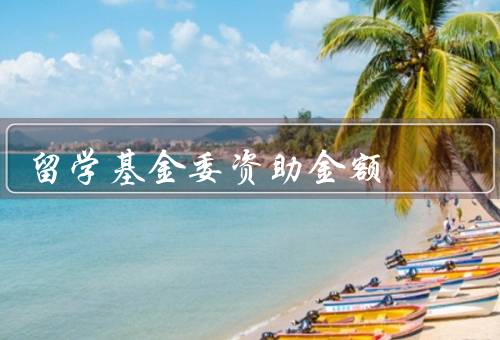 国家留学基金委资助金额（项目、标准、申请流程）