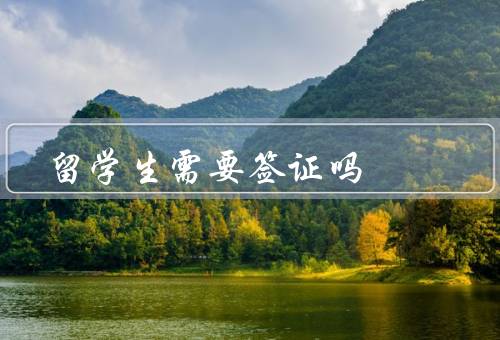 留学生需要签证吗