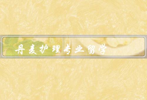 丹麦护理专业留学