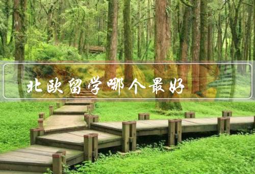 北欧留学哪个国家最好，教育质量／学习环境／生活成本