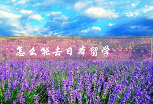怎么能去日本留学，选择合适的学校／准备材料并递交申请