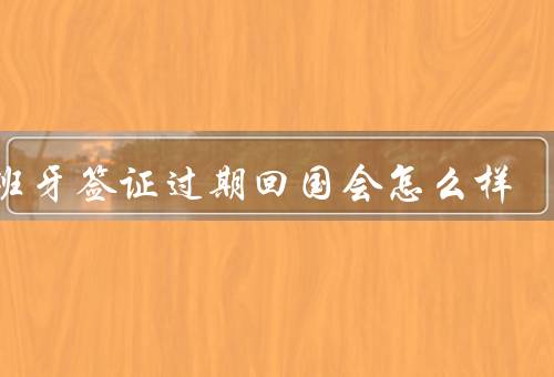 西班牙签证过期回国会怎么样，签证过期的后果／可能面临的问题